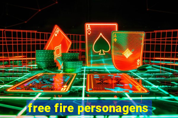 free fire personagens